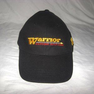 WARRIOR CUSTOM GOLF BLACK CAP